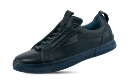 Ανδρικά αθλητικά παπούτσια σε σκούρο μπλε χρώμα