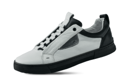 Ανδρικά αθλητικά παπούτσια σε λευκό και μαύρο