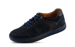 Ανδρικά αθλητιά παπούτσια με μπλε πινελιές
