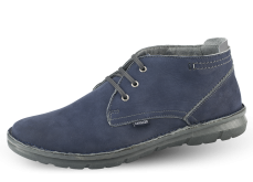 Ανδρικά μποτάκια τύπου Clark σε μπλε nubuck